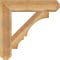 Ekena Millwork Balboa Craftsman Rough Sawn Bracket, Western Red Cedar, 6"W x 32"D x 32"H BKT06X32X32BOA04RWR - alternate 4